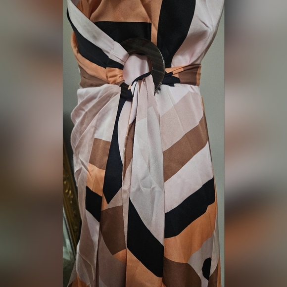 Anthropologie HUTCH Geo Wrap Mini Dress.  Size Small - Picture 13 of 15